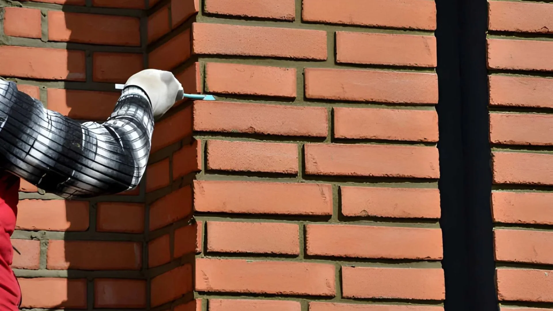 Chimney pointing and masonry repair on Staten Island home